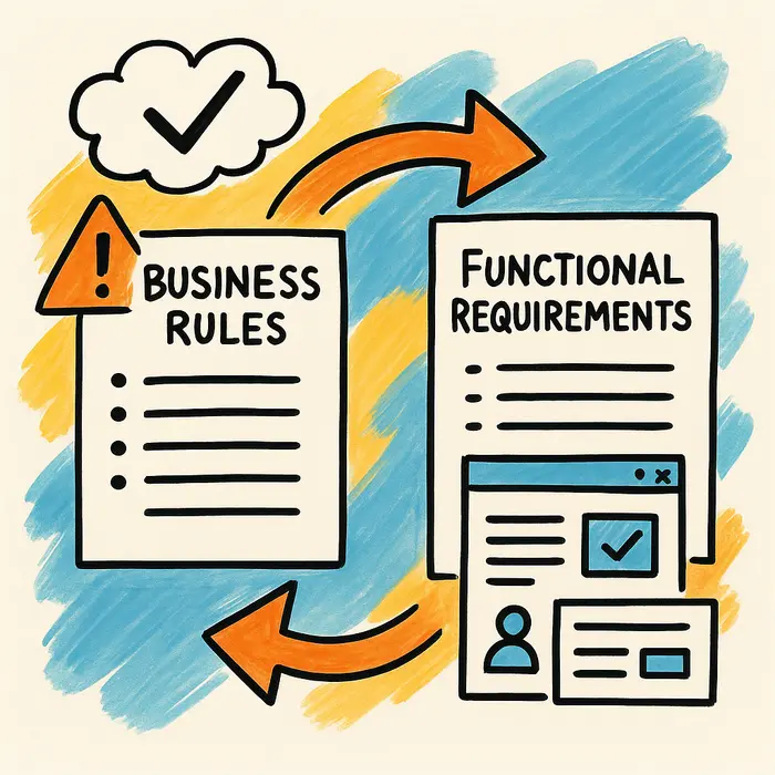 Business Rules vs. Functional Requirements: What’s the Difference and Why It Matters