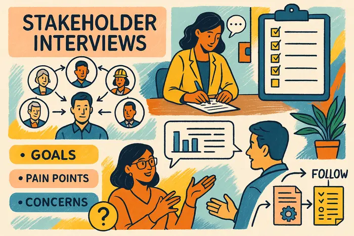 Conducting Stakeholder Interviews: What to Ask and Why